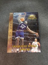 1996 Topps Stars • GOLDEN SEASONS • FINEST #82 • SHAQUILLE O'NEAL
