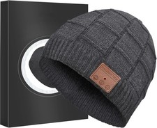 Wireless Music Beanie Hat w/ Bluetooth Headset Cap