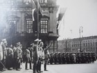 WW2-Review of the Troop by MussolIni? and Military Leadership PHOTO,6.5" x 4.5" — photo 2