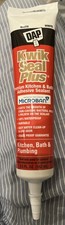 Kwik Seal plus 5.5 Oz. White Kitchen and Bath Premium Kitchen and Bath Siliconiz