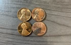 Proof Lincoln Cents Lot Of 3, Years 1964, 1968,and 1981S plus 4 Leaf Clover Coin