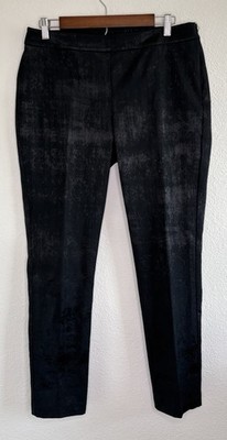 EILEEN FISHER Women s Trouser Pants Size 10 Black Tapered Business Casual Office