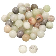 50pcs River Stone B Natural Stone Beads 10mm Round Loose Bead