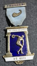Masonic Founders Jewel-THE LODGE OF GRACE-6211