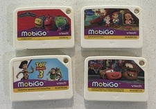 VTech MobiGo Games Lot of 4 Cartridges Kids Learning Games