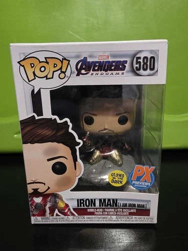 Funko Pop! Vinyl: Marvel - Iron Man (I Am Iron Man) Previews Exclusive, GLOW