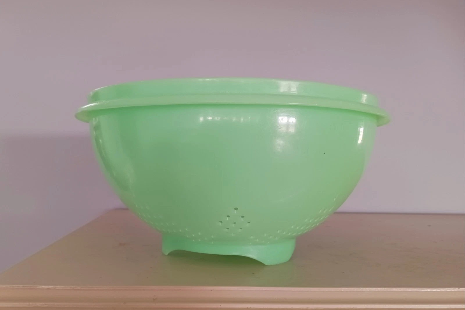 Tupperware 339 Drainer Colander Vintage Kitchen Strainer Jadeite Green Plastic
Opens in a new window