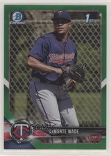 2018 Bowman Chrome Prospects Green Refractor 73/99 LaMonte Wade #BCP159 s3g