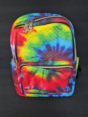 Small Tie Dye Shoulder Bag Backpack: New
