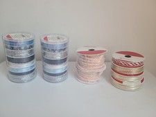 CELEBRATE IT CHRISTMAS NOEL RIBBON LOT OF 8 NEW   