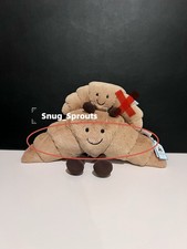 AUTHENTIC NWT Jellycat MEDIUM/LARGE amuseables croissant 13 - Retired Size