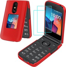 for TCL Flip 4 5G Case with 1 Pack Screen Protector, TCL Flip 4 Phone Case Dual