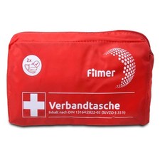 Filmer Verbandtasche Auto KFZ Verbandskasten DIN 13164 Erste Hilfe inkl. Masken