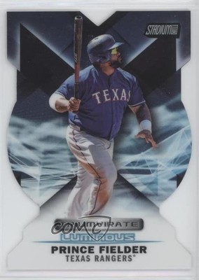 2016 Topps Stadium Club Triumvirate Luminous Prince Fielder #T-9B