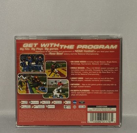 NCAA College Football 2K2 (SEGA Dreamcast, 2001) Authentic CIC Tested Great