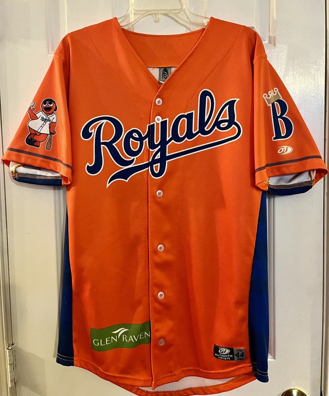 Burlington Royals Bingo the Mascot Game Worn #11 Jersey 