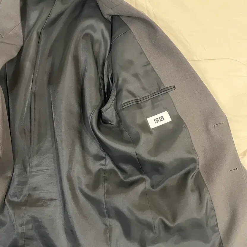Uniqlo U Regular Fit Jacket, Size L, Dark Gray, 2021 thumbnail 3