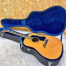 Morris J-50 Style Acoustic Guitar With Hard Case Japan Made, Slight Wear