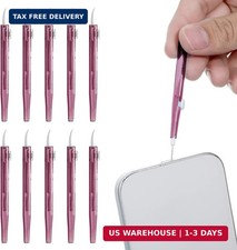 10 Pcs Charging Port Cleaner Phone Charge Port Cleaning Tool Kit Anti-Clogging M