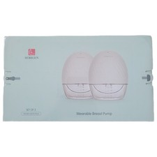 Horigen 2267A Plus Double Electric Wearable Breast Pump Lower White NEW Sealed