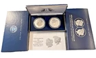 2024-S Reverse Proof $1 Morgan AND Peace Silver Dollar 2pc Set W/COA OGP USA