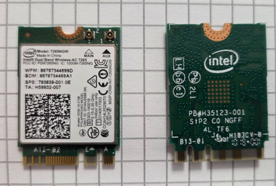 Intel Dual Band Wireless- AC7265 Model 7265NGW