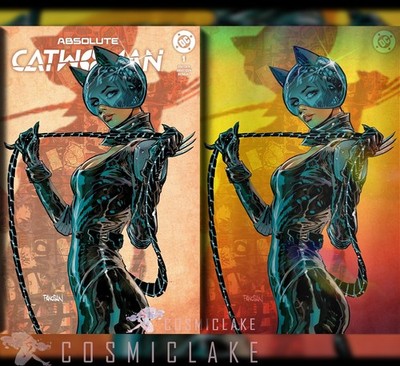 ABSOLUTE CATWOMAN #1 PANOSIAN SPOT FOIL VIRGIN VARIANT SET LE 1K PREORDER 6/10  