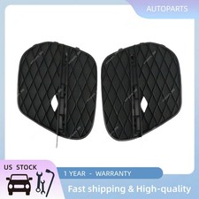 Bumper Grille Set Fits 2011-2013 BMW X5 Fog Light Covers 51117222860 51117222859