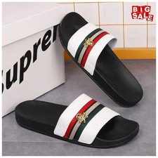 Fashion Slippers for Men Ultra Soft Slides Non-slip Wear-resistant Sandals