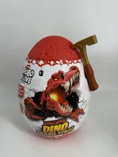 Zuru Robo Alive Volcano Dino Fossil Find 9" Lights Roars ~ Incl's Sand & Slime!
