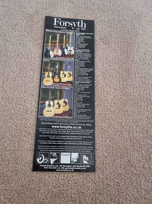 TNEWL48 WERBUNG 11X4 FORSYTH MANCHESTER: HUSS & DALTON, RICKENBACKER