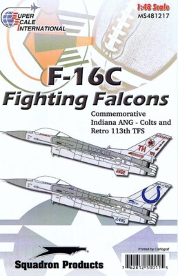SS481217 Superscale 1:48 General Dynamics F-16C Fighting Falcon 113th TFS