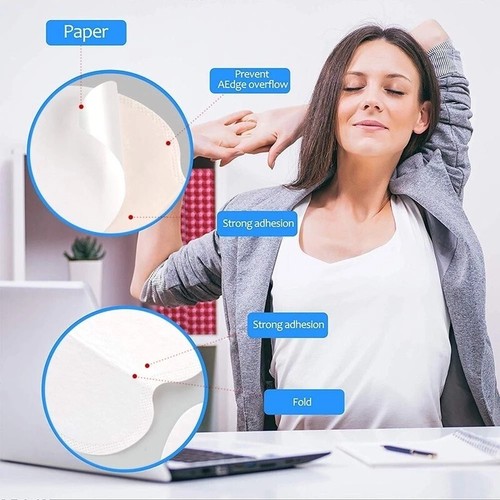20pcs Underarm Armpit Sweat Pads Stickers Shield Guard Absorbing Disposable HOT - Picture 4 of 9