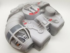 2010 LFL STAR WARS Mighty Beanz Millennium Falcon Carry Case w/ 21 Mix Lot Beanz