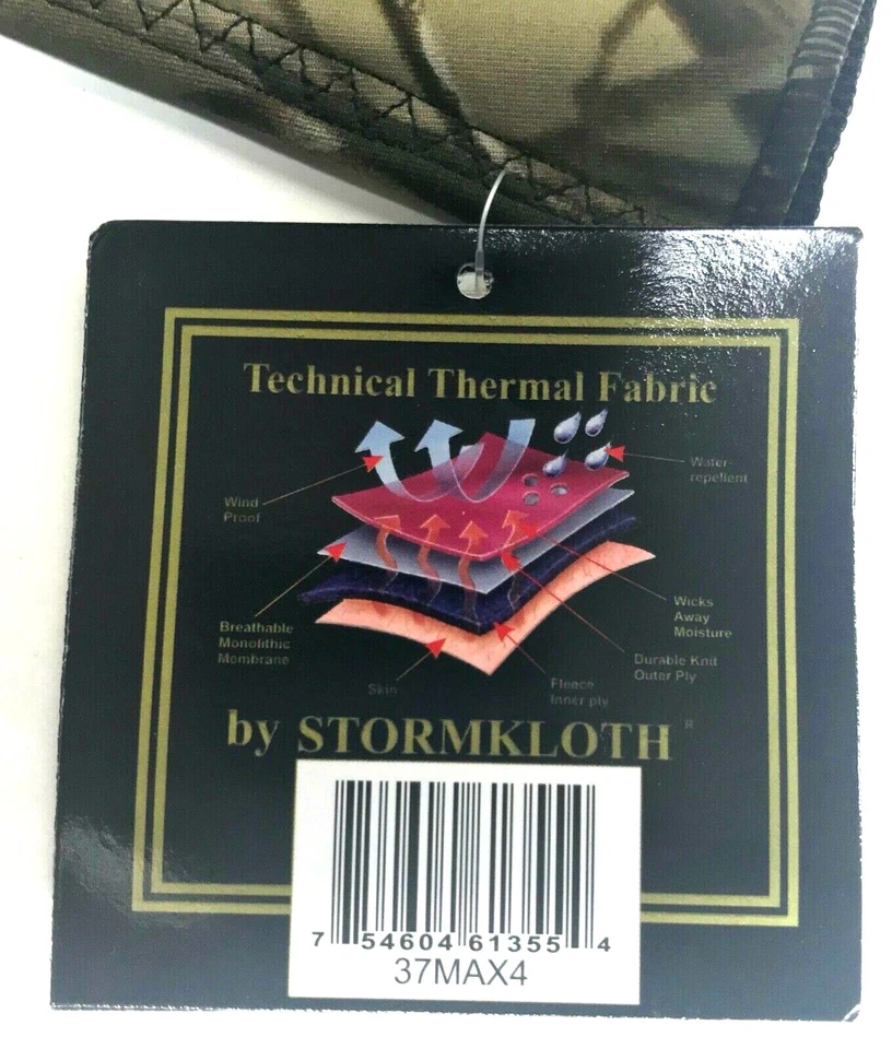 MASCARILLA FACIAL TÉRMICA STORMKLOTH REALTREE PASAMONTAÑAS RESISTENTE AL AGUA Y AL VIENTO TALLA S/M Foto 4 de 4