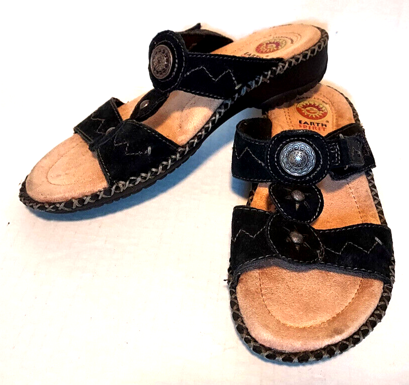 black earth spirit sandals