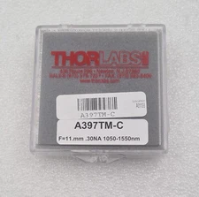 NEW - THORLABS A397TM-C Mounted Aspheric Lens F=11.mm 0.30NA ARC 1050-1550nm