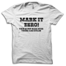 The Big Lebowski "MARK IT ZERO" Walter Sobchak 90s Retro Movie T-Shirt M5625