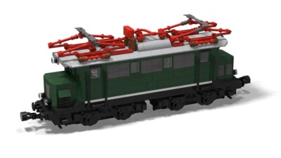 PDF instructions electric locomotive DR E44 MOC unique to build from LEGO   bricks