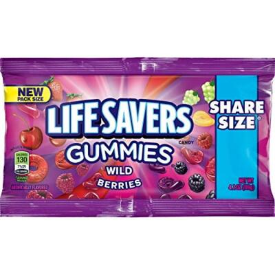 LIFESAVER GUMMIES WILDBERRIES 15CT