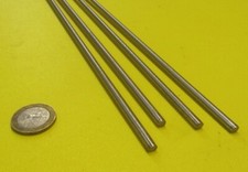 304 Stainless Steel Round Rod Bar, 3/16" Dia .187" x 72" Length, 4 Pcs, 24 Ft
