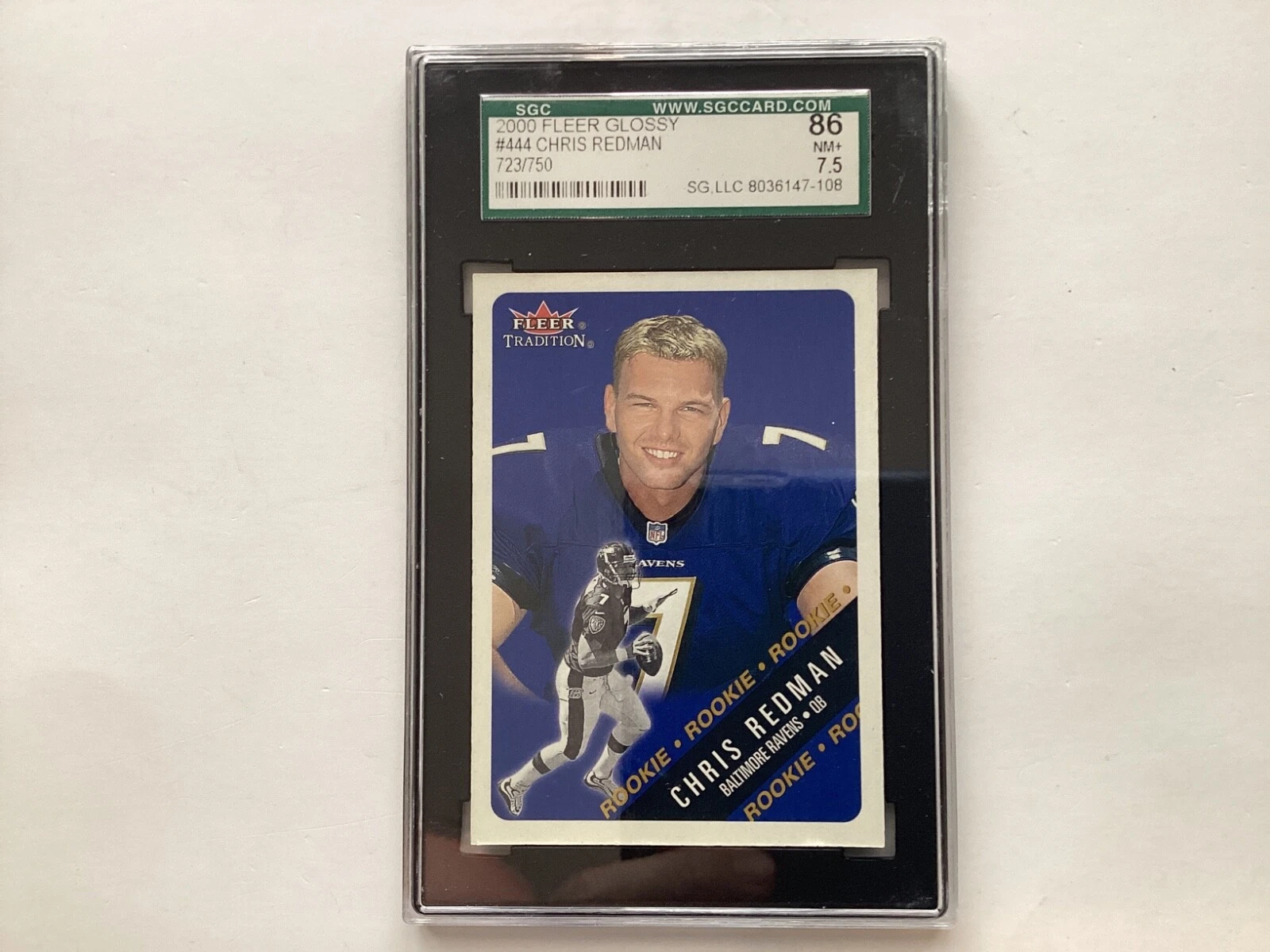 Chris Redman Fleer #444 Glossy