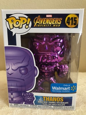 Funko Pop! Marvel Avengers Infinity War THANOS Purple Chrome
