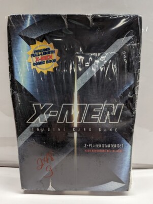 X-MEN TRADING CARD GAME 2 PLAYER STARTER KIT W/EXCLUSIVE COMIC BOOK  SEALED NEW