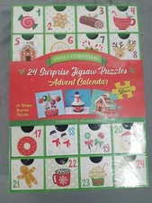 NIB Christmas Advent Puzzle Calendar 24 Day 1,200 Pieces Eurographics Drawer