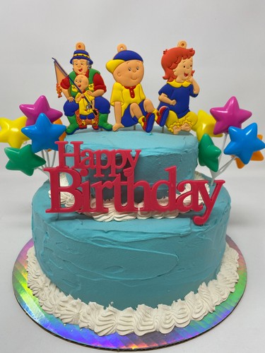 Caillou Birthday Cake Topper Set ~ Brand New - Picture 10 of 16