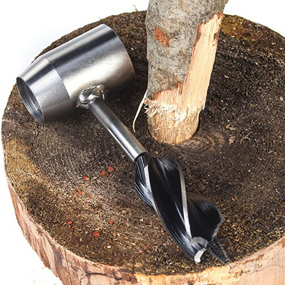 Outdoor Survival Tool Wood Drill Manual 