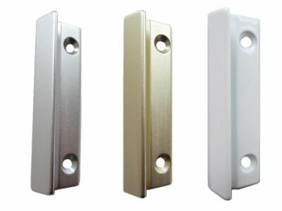 Ziehgriff Balkontür Terassentür Alu weiss silber neusilber MACO Base Zu Ziehen