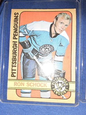 1972-73 Topps #59 Ron Schock Pittsburgh Penguins VINTAGE