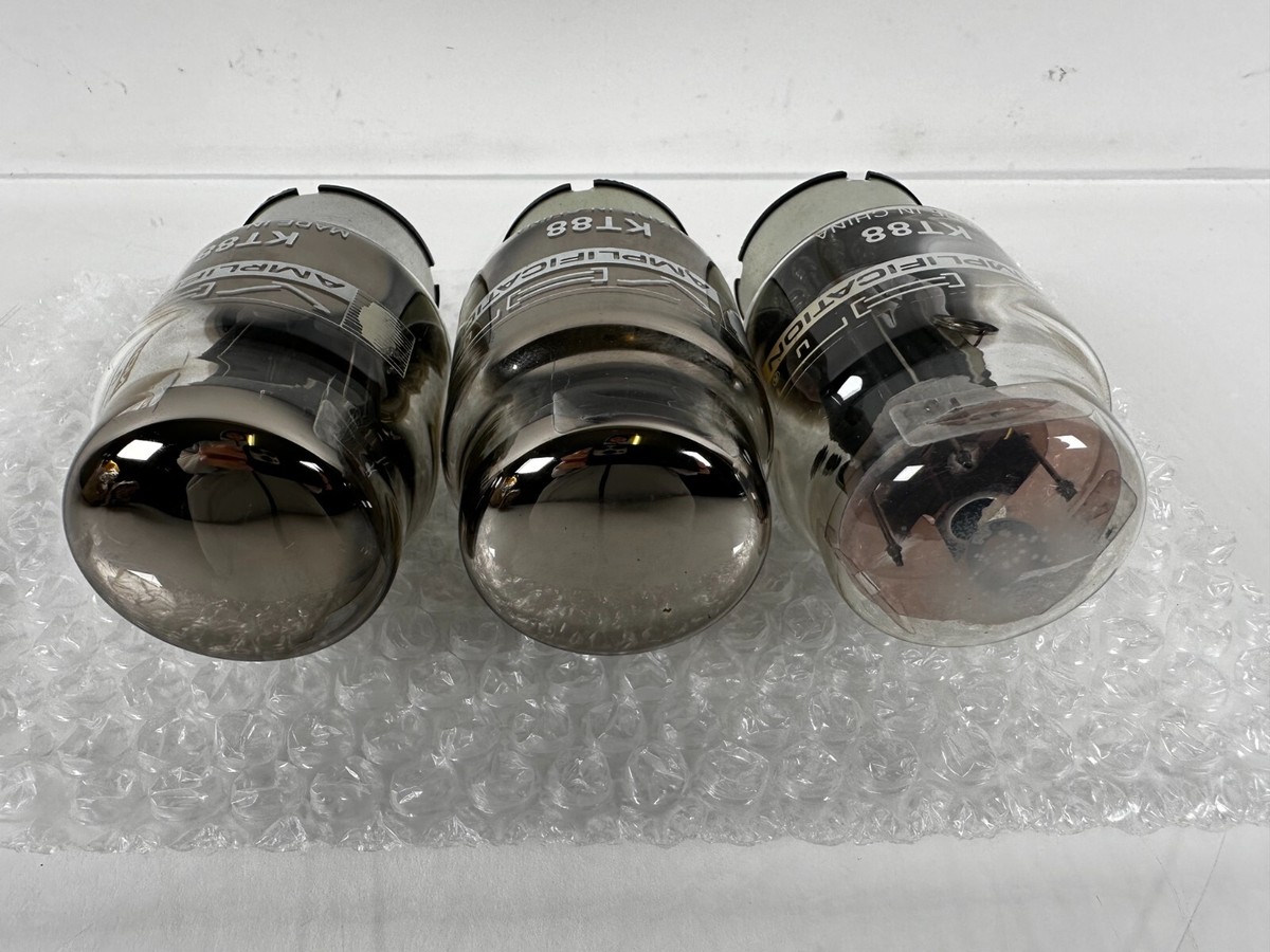 VHT Amplification KT88 真空管 2本セット 3) VHT Amplification KT88 Vacuum Tube Amplitrex Tested Trio | eBay